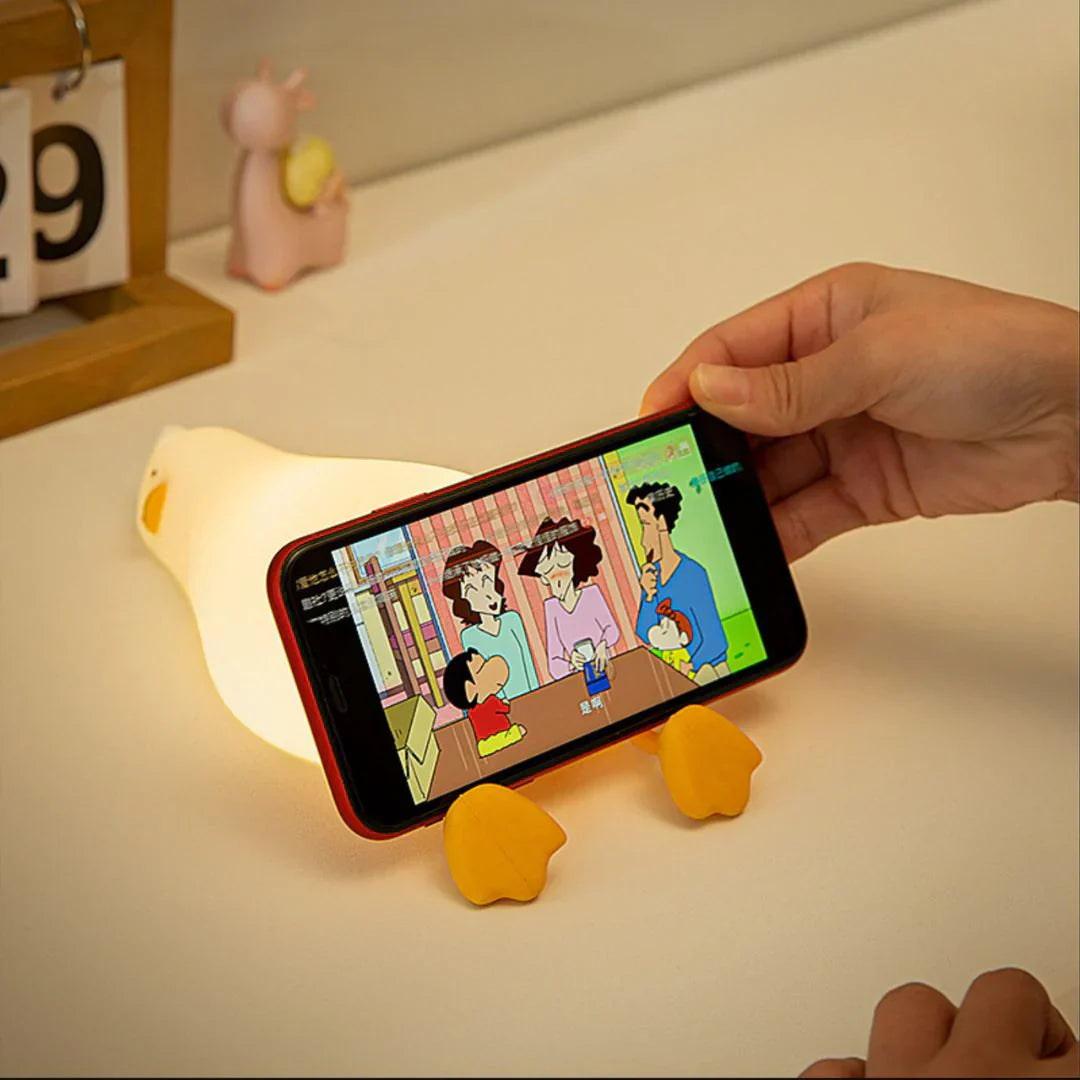 Sleeping  Cute Duck Touch Sensor Lamp