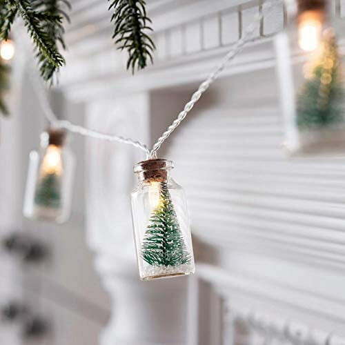 Christmas Wishing Bottle String Lights