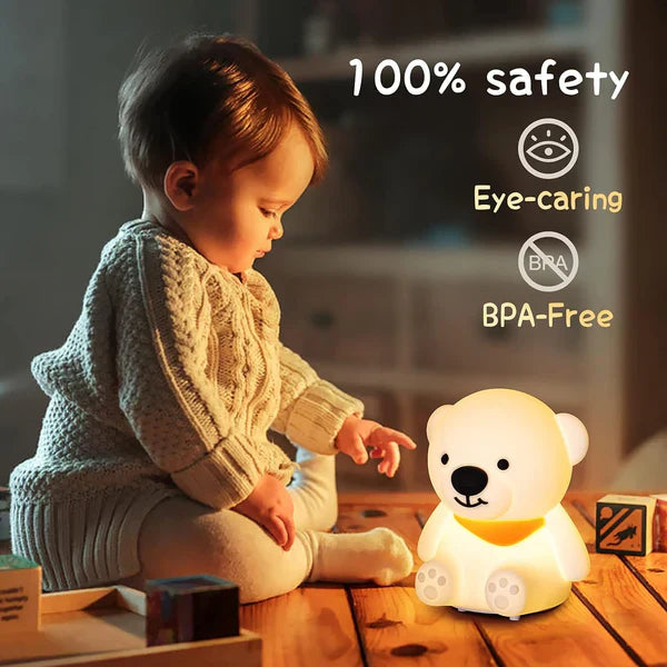 Bear Colour Changing Baby Night Light