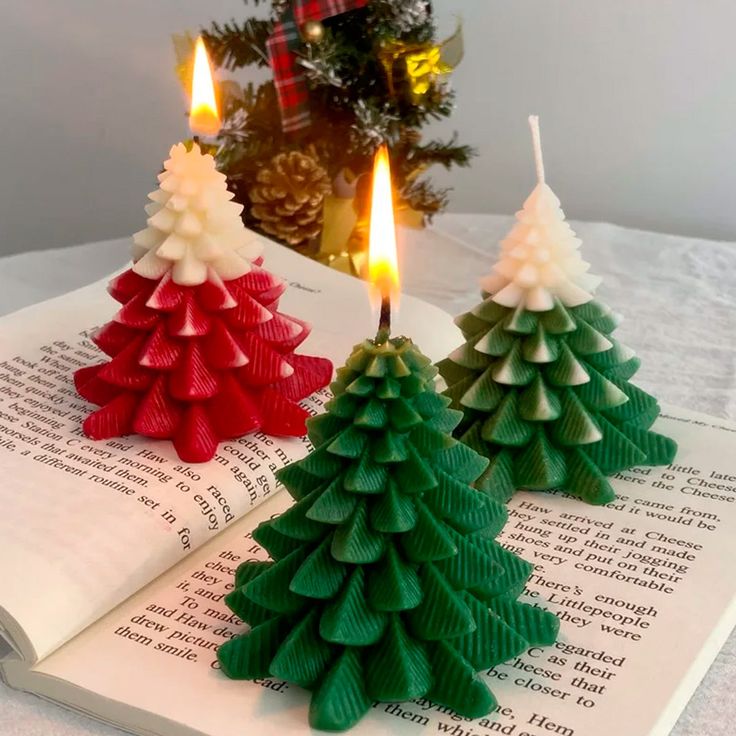 Christmas Scented Tree Candles