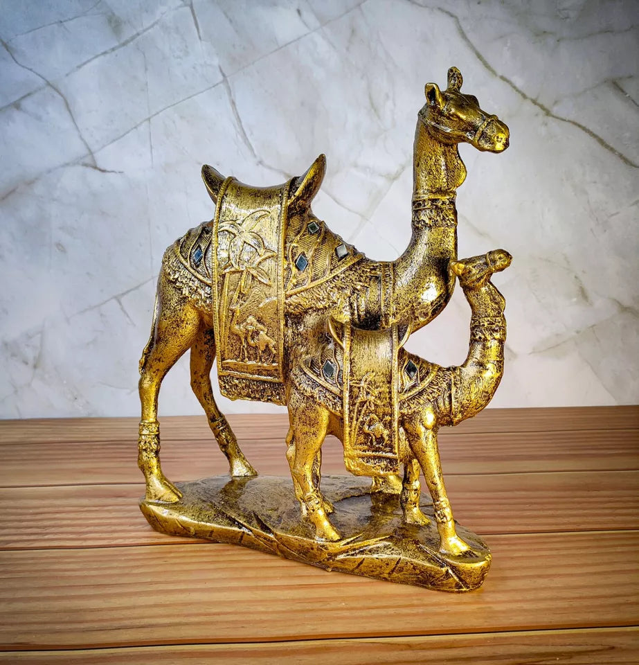 Indian Handcraft Camel Statue for Home Decor Showpiece