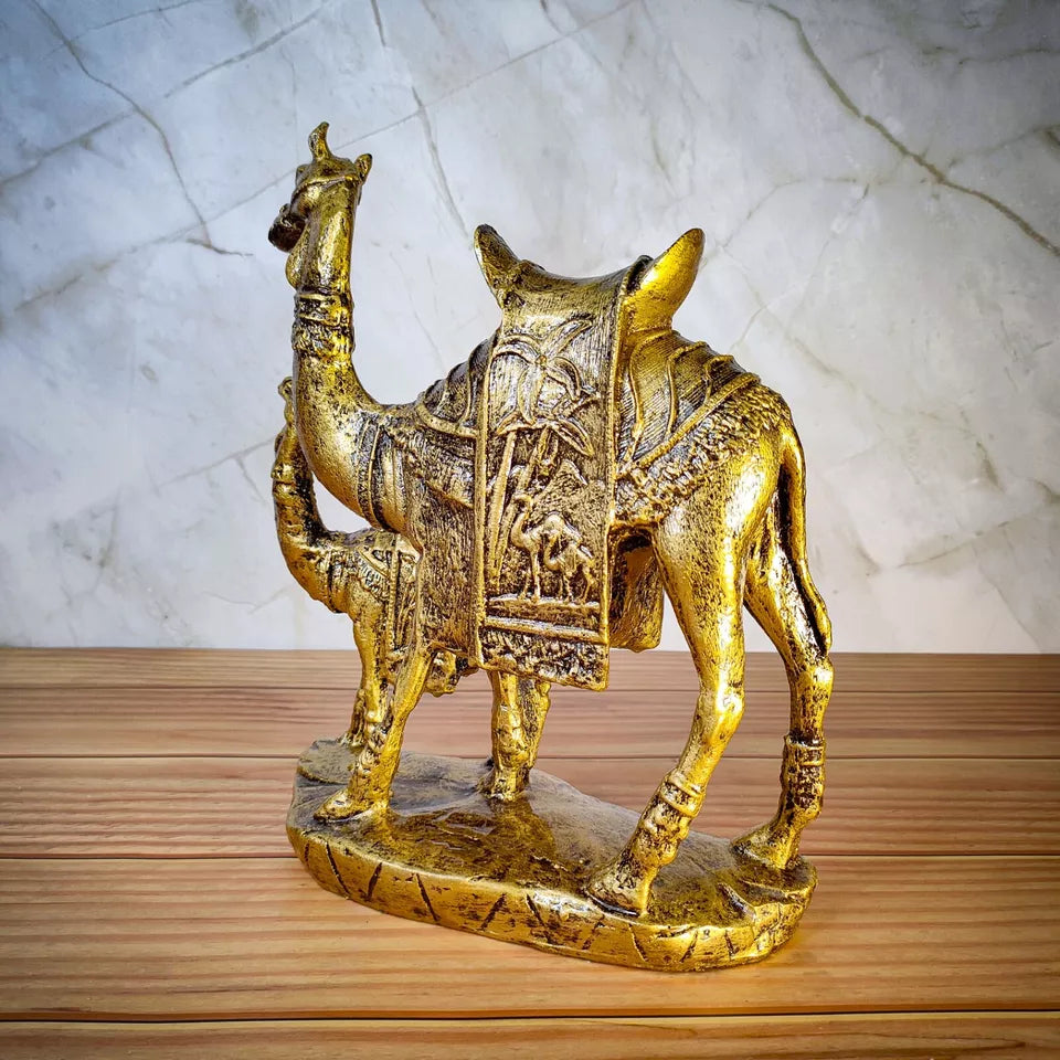 Indian Handcraft Camel Statue for Home Decor Showpiece